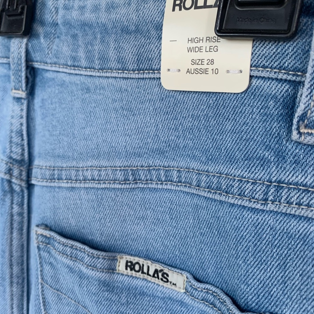 ROLLAS : The Sailor, High Waist Wide Leg Size 28